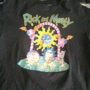 Womens Rick And Morty Large T Shirt-Good Condition